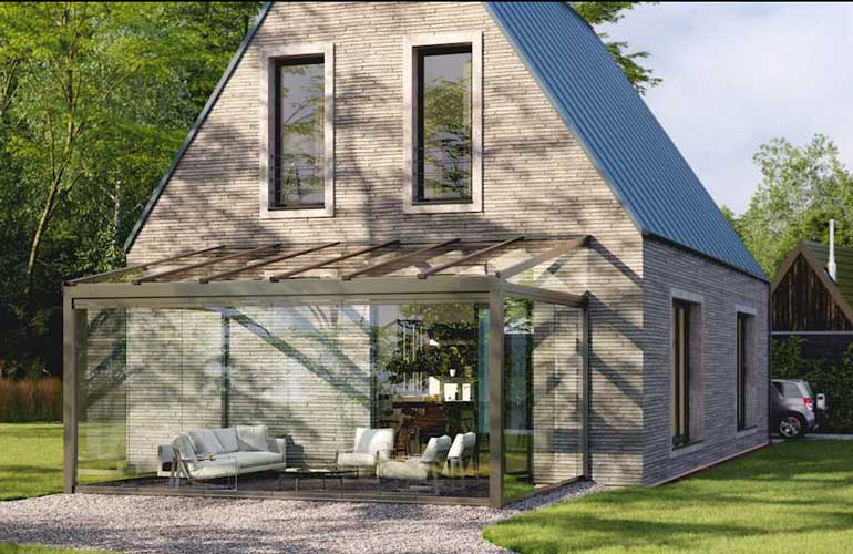 Solarlux stikla nojumes - ziemas dārzi Solarlux stikla nojumes - ziemas dārzi