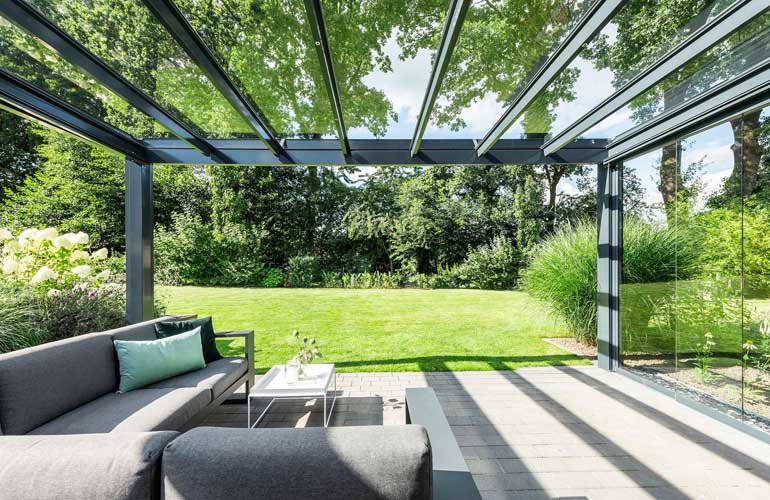 Solarlux stikla pergola - stikla veranda Solarlux stikla pergola - stikla veranda
