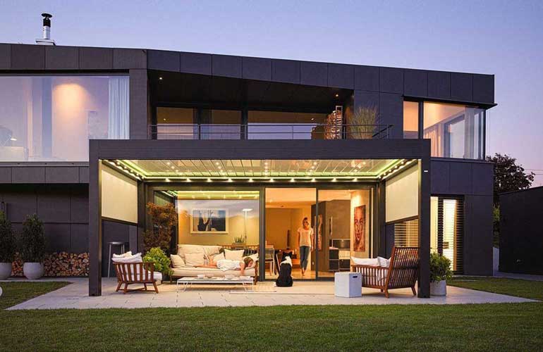 Gibus Varia auduma pergola Gibus Varia auduma pergola