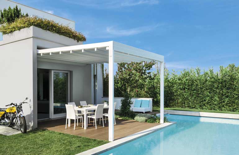 Gibus Quadra auduma pergola Gibus Quadra auduma pergola